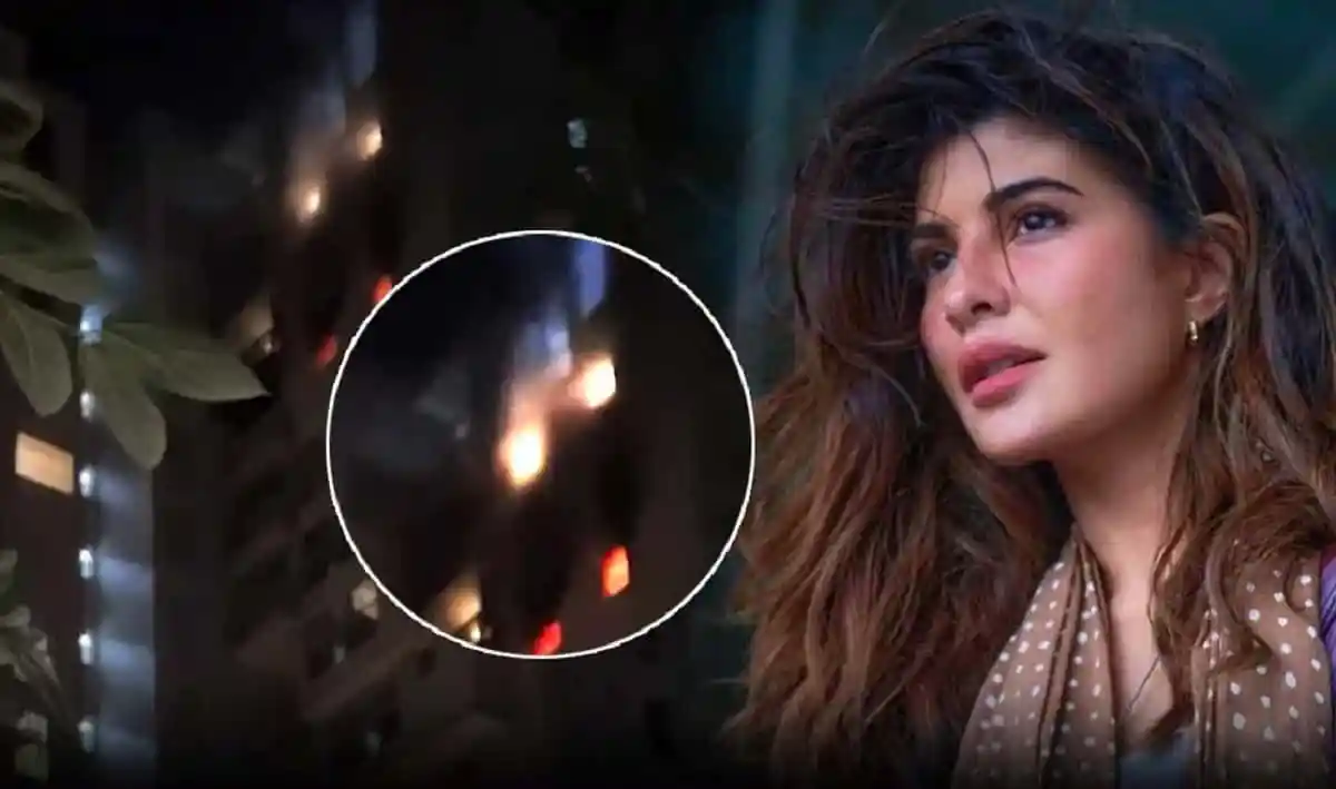 জ্যাকুলিনের বাসভবনে অগ্নিকাণ্ডের ধোঁয়া ও আগুনের ক্ষুদ্র অংশ. Channel i News - চ্যানেল আই নিউজ