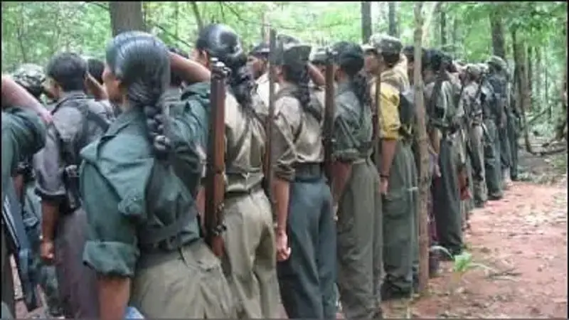 ভারতীয় মাওবাদী বিদ্রোহীদের একটি দল বনজঙ্গলে অবস্থান করছে. Channel i News - চ্যানেল আই নিউজ