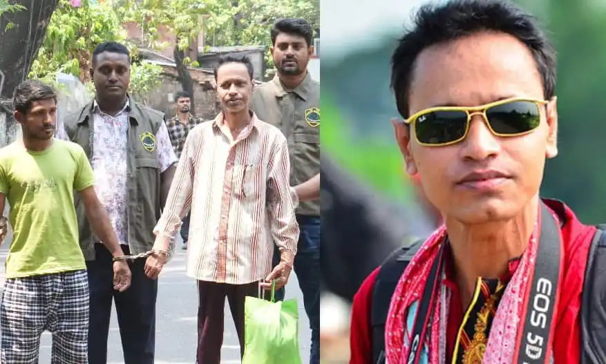 নেতা ও অনুসারীরা একত্রে দাঁড়িয়ে ছবি তুলছেন. Channel i News - চ্যানেল আই নিউজ