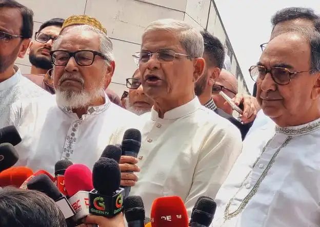 মির্জা ফখরুলের সংবাদ সম্মেলনে বিভিন্ন সাংবাদিক ও মিডিয়া কর্মীরা উপস্থিত. Channel i News - চ্যানেল আই নিউজ