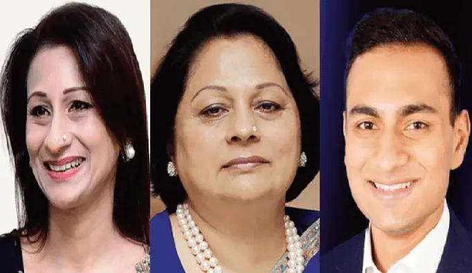 Three Bangladeshi professionals, two women and one man, in formal attire. Channel i News - চ্যানেল আই নিউজ