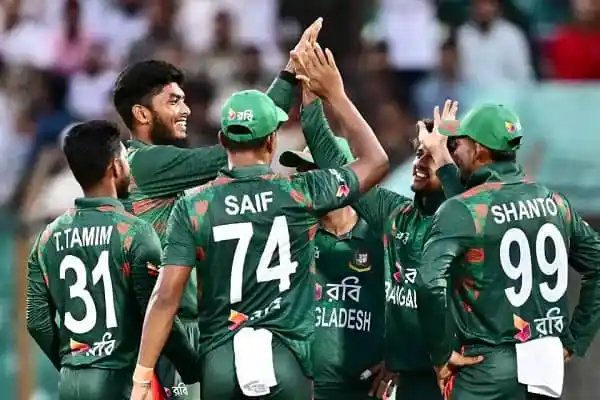 বাংলাদেশ ক্রিকেট দল জিতের উল্লাসে মেতে উঠেছে. Channel i News - চ্যানেল আই নিউজ