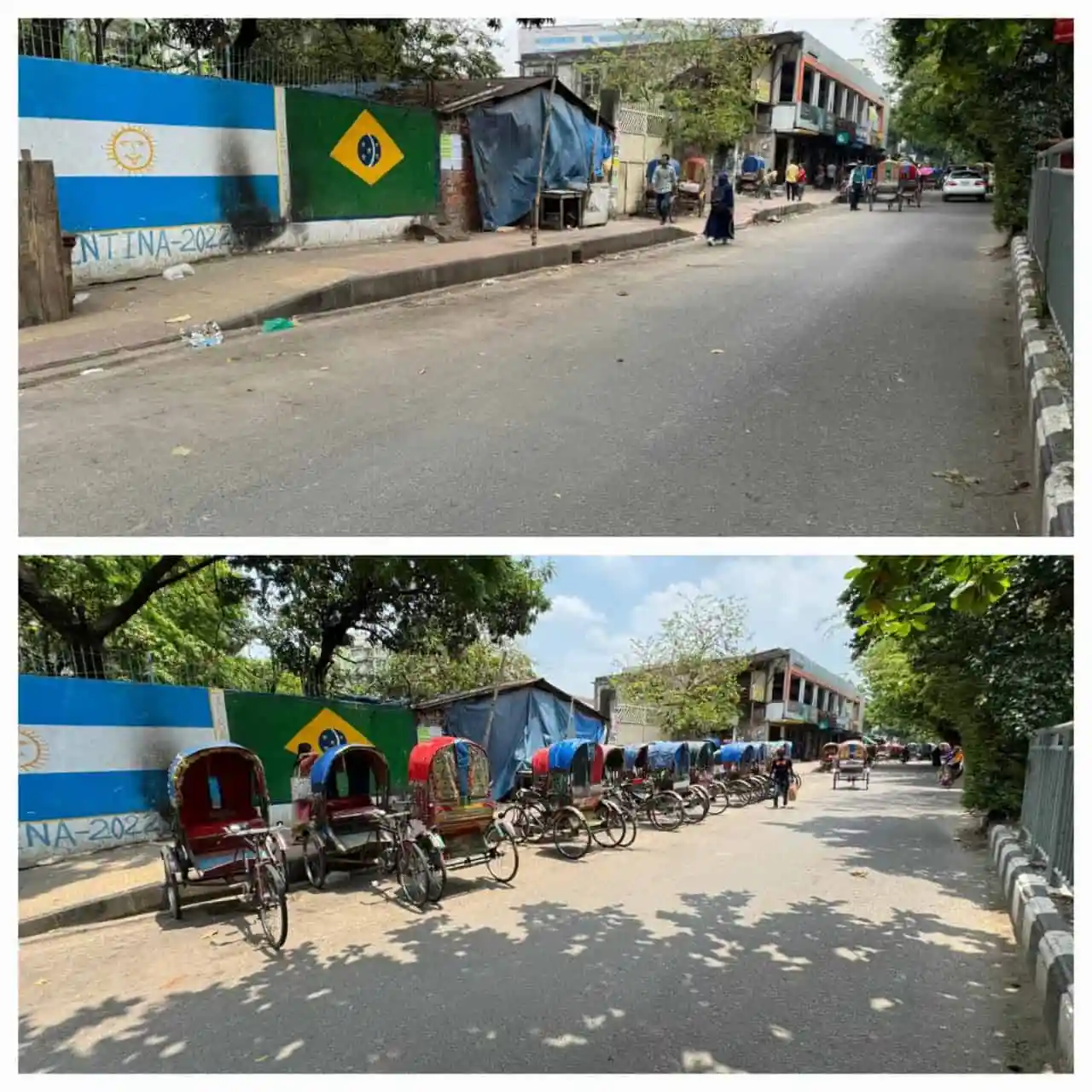 গ্রিনরোডে রিকশা পার্কিং মুক্ত, সড়ক পরিষ্কার ও যানজট মুক্ত. Channel i News - চ্যানেল আই নিউজ