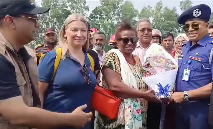 বাংলাদেশে নারী উন্নয়নে বাংলাদেশের কর্মকর্তাদের সঙ্গে আন্তর্জাতিক অতিথি. Channel i News - চ্যানেল আই নিউজ
