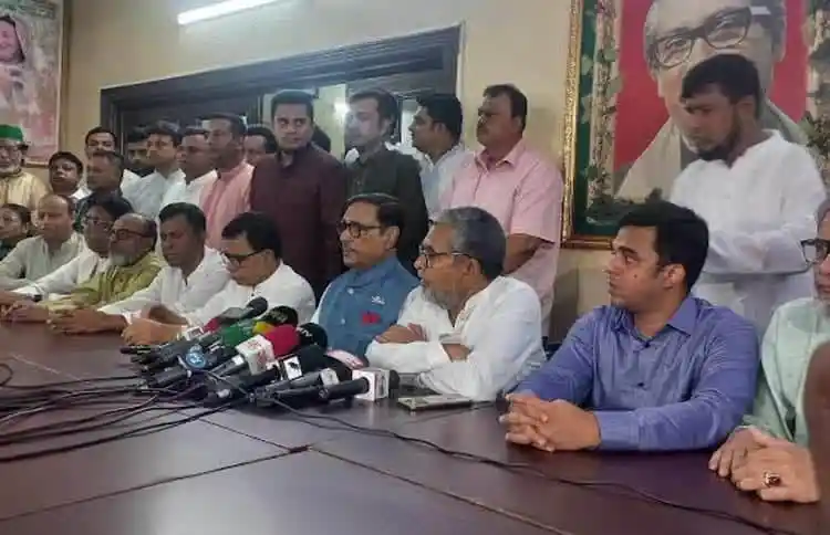 বিএনপি নেতাদের সঙ্গে ওবায়দুল কাদেরের বৈঠক, সংবাদ সম্মেলন. Channel i News - চ্যানেল আই নিউজ