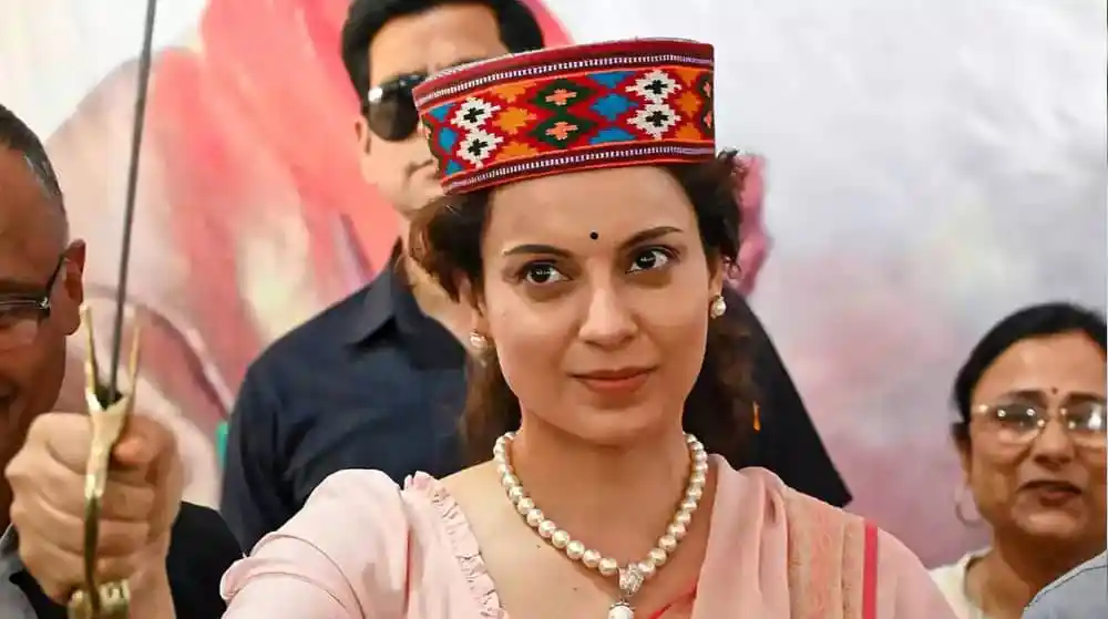 কঙ্গনা অভিনয় ছাড়ার ঘোষণা দেন, ভোটে জিতলে তিনি অভিনয় ছাড়বেন বলে জানান. Channel i News - চ্যানেল আই নিউজ