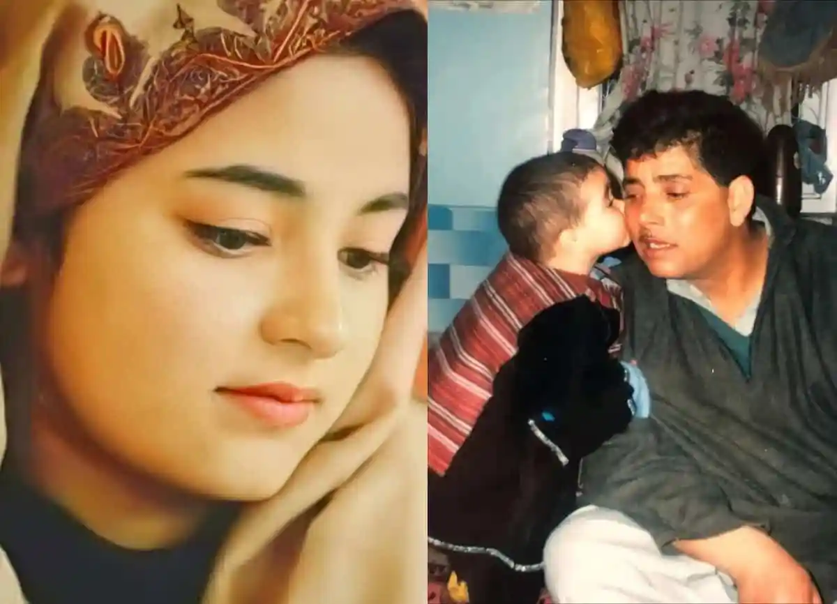 জাইরা ওয়াসিমের ছবি, তার বাবা ও তার শিশুকন্যার সাথে. Channel i News - চ্যানেল আই নিউজ