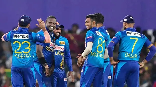 শ্রীলঙ্কা ক্রিকেট দলের খেলোয়াড়রা উল্লাসে মেতে উঠেছে।. Channel i News - চ্যানেল আই নিউজ