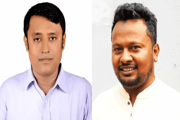 ভোলা সাংবাদিক ফোরামের সভাপতি আহসান কামরুল ও সম্পাদক জিয়াউর রহমান. Channel i News - চ্যানেল আই নিউজ
