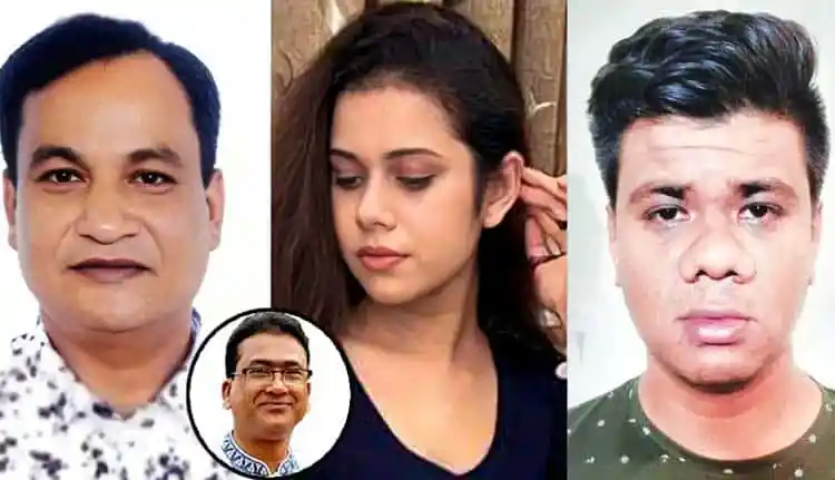 তিনজন ব্যক্তির ছবি, একে অপরের পাশে দাঁড়িয়ে, বিভিন্ন বয়সের ও লিঙ্গের।. Channel i News - চ্যানেল আই নিউজ