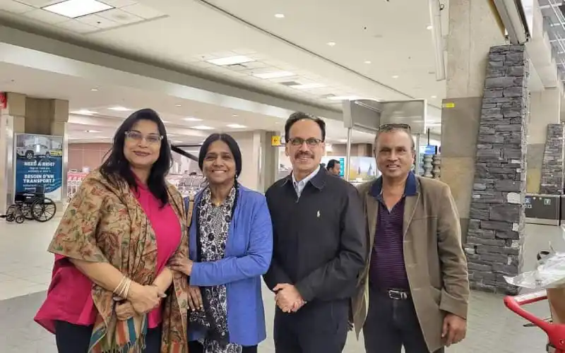 রেজওয়ানা চৌধুরী বন্যা সহ অন্যান্য ব্যক্তি কানাডায় পৌঁছেছেন. Channel i News - চ্যানেল আই নিউজ
