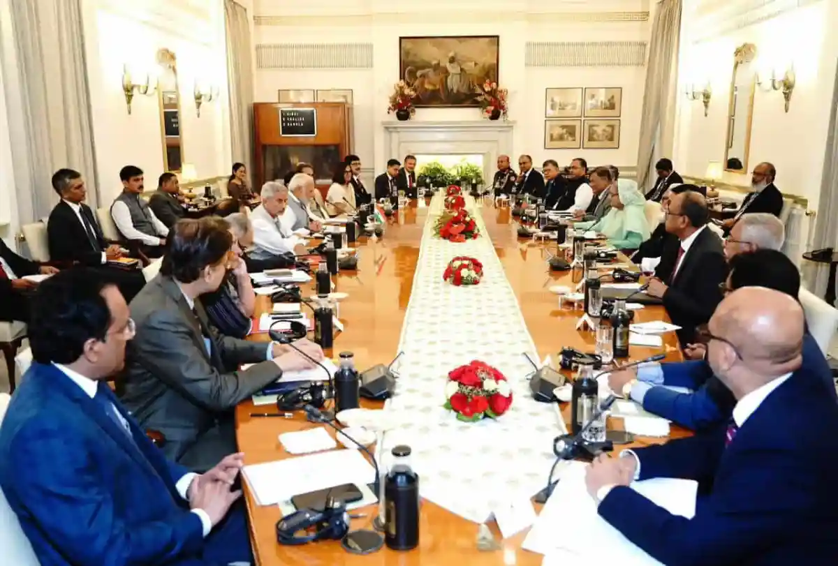 প্রধানমন্ত্রী শেখ হাসিনার ভারত সফর, বন্ধুত্বের গভীরতা প্রকাশ. Channel i News - চ্যানেল আই নিউজ