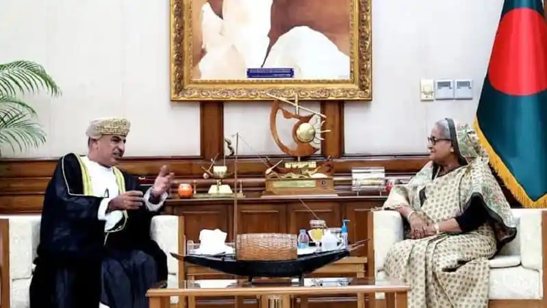 প্রধানমন্ত্রী ওমানের সঙ্গে বৈঠক করছেন, উভয় পক্ষের প্রতিনিধিরা. Channel i News - চ্যানেল আই নিউজ