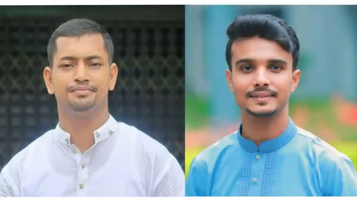 ঢাবি ছাত্র মিঠু ও রাসেল, ডাকাতিয়া নেতৃত্বে, ছবি. Channel i News - চ্যানেল আই নিউজ