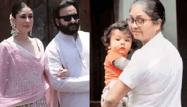 তৈমুরের ন্যানির সঙ্গে পরিবারের সদস্যরা, গুজব বা সত্যি?. Channel i News - চ্যানেল আই নিউজ