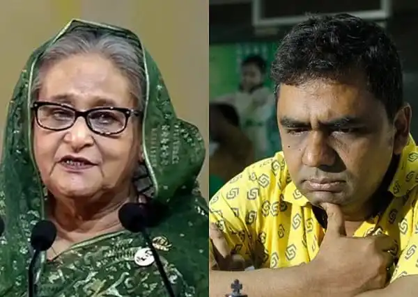 প্রধানমন্ত্রী শেখ হাসিনা ও গ্র্যান্ডমাস্টার জিয়াউর রহমানের ছবি. Channel i News - চ্যানেল আই নিউজ
