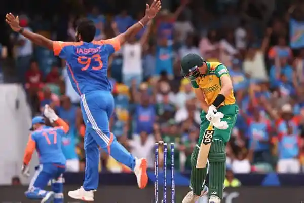 ক্রিকেট ম্যাচে ভারতীয় খেলোয়াড়ের উল্লাস, দক্ষিণ আফ্রিকার খেলোয়াড়ের ব্যর্থতা. Channel i News - চ্যানেল আই নিউজ