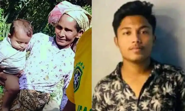 বৃদ্ধা নানীর সঙ্গে শিশুর ছবি, চ্যানেল আই অনলাইন. Channel i News - চ্যানেল আই নিউজ
