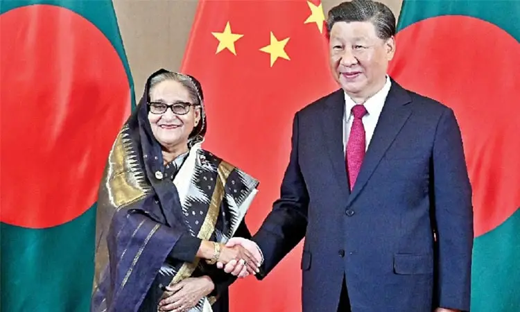 বাংলাদেশ ও চীনের নেতাদের মধ্যে বন্ধুত্বপূর্ণ সাক্ষাৎ. Channel i News - চ্যানেল আই নিউজ