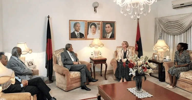ব্রিটিশ হাইকমিশনারের সাথে বিএনপির নেতাদের বৈঠক. Channel i News - চ্যানেল আই নিউজ