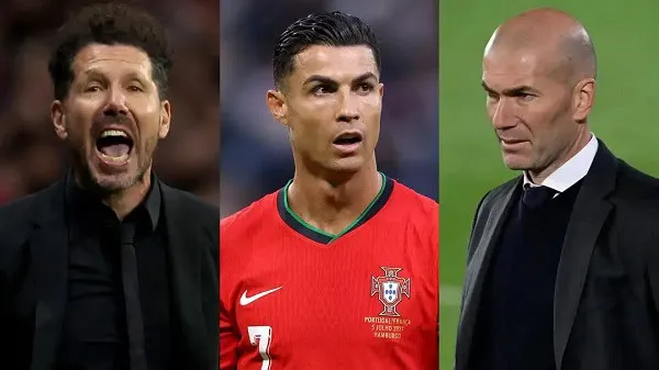 ফুটবল কোচ ও খেলোয়াড়ের ছবি, রোনালদো ও কোচের ছবি. Channel i News - চ্যানেল আই নিউজ