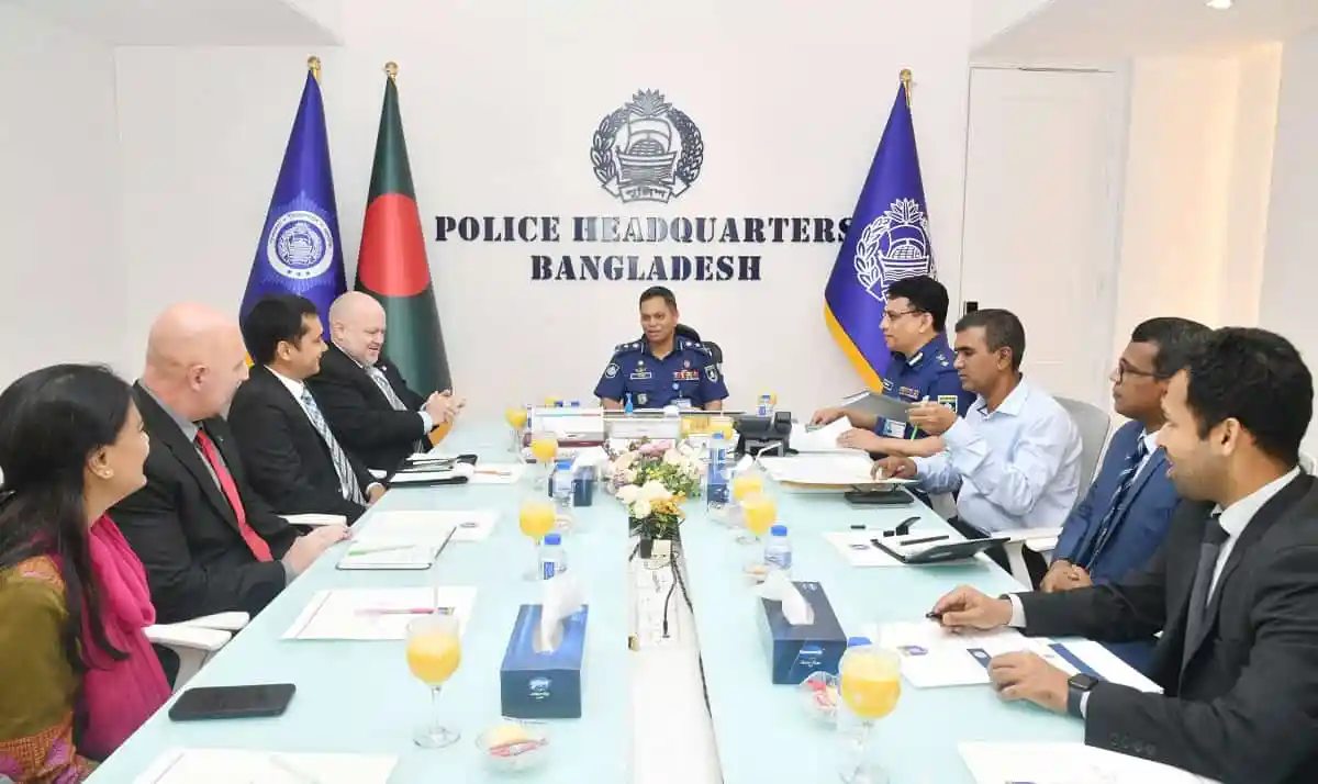 আইজিপির সঙ্গে মার্কিন দূতাবাসের প্রতিনিধিদলের সাক্ষাৎ. Channel i News - চ্যানেল আই নিউজ