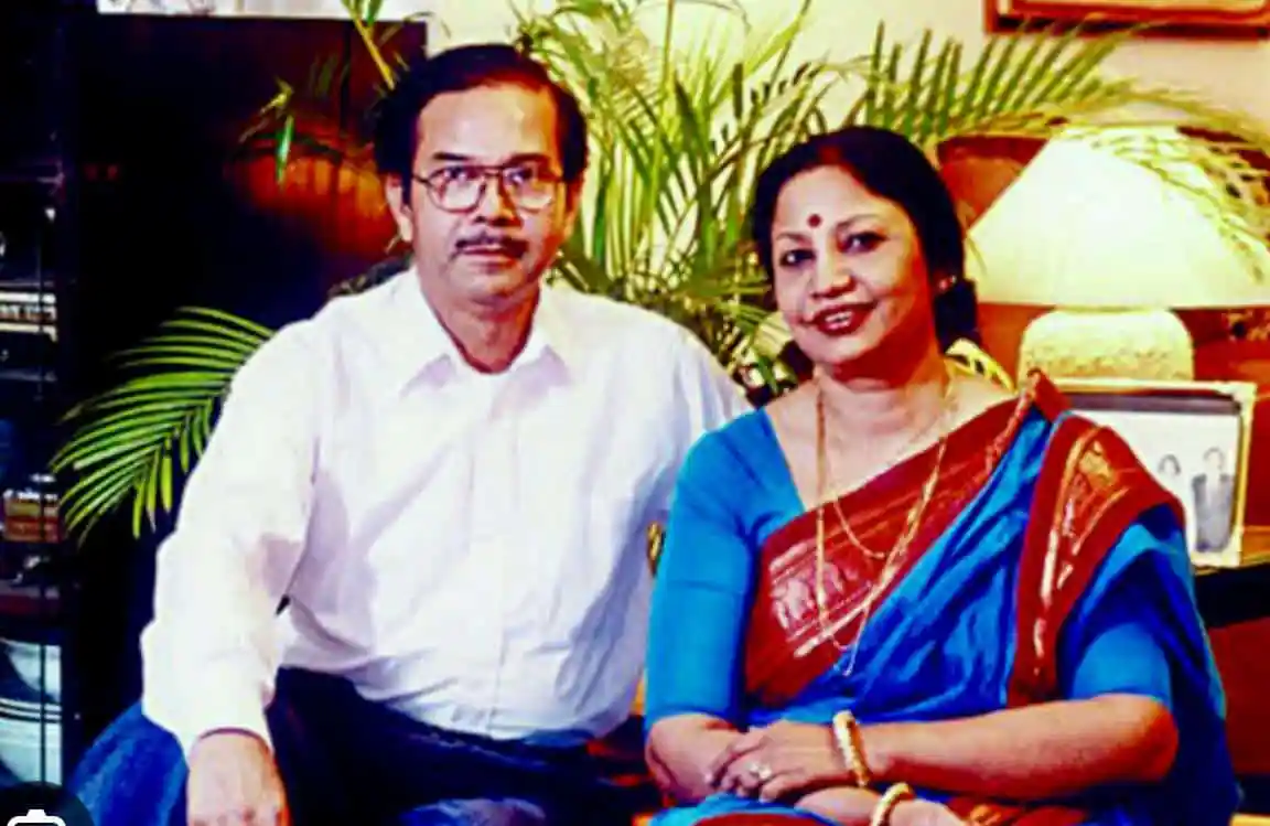 বর্ষীয়ান শিল্পী ফেরদৌসী রহমানের সঙ্গে তার জীবনসঙ্গী. Channel i News - চ্যানেল আই নিউজ