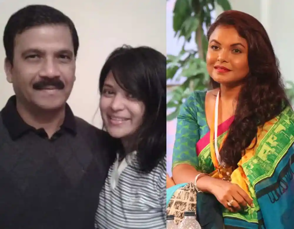 দুজন নারী ও একজন পুরুষের ছবি, বাংলাদেশি সাংস্কৃতিক পোশাক পরা নারী. Channel i News - চ্যানেল আই নিউজ