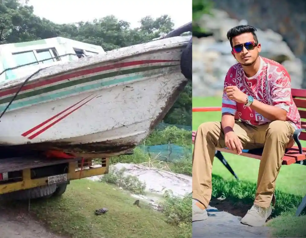 বন্যায় উদ্ধার কাজে ব্যবহৃত স্পিড বোটের ছবি. Channel i News - চ্যানেল আই নিউজ