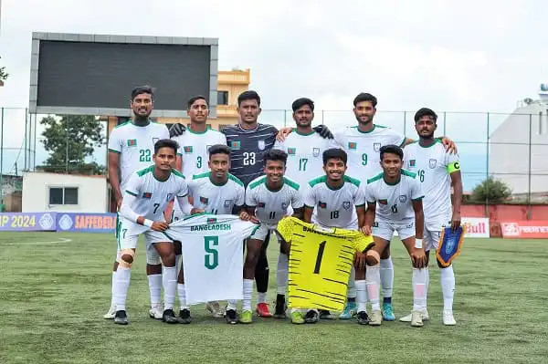 বাংলাদেশ ফুটবল দল নেপালকে হারিয়ে চ্যাম্পিয়ন. Channel i News - চ্যানেল আই নিউজ