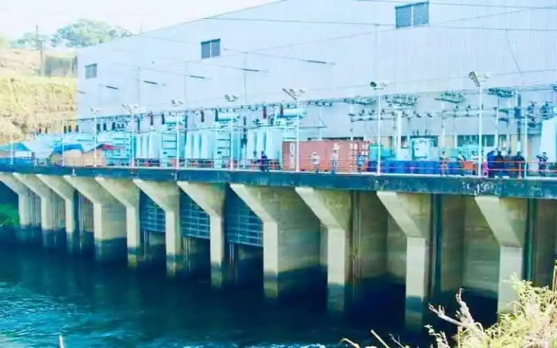 কাপ্তাই হ্রদে বিদ্যুৎ উৎপাদন কেন্দ্রের দৃশ্য, জলবিদ্যুৎ প্রকল্পের অবকাঠামো. Channel i News - চ্যানেল আই নিউজ