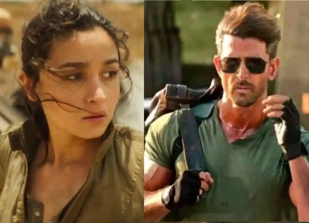 অভিনেত্রী আলিয়া ভাট ও অভিনেতা হৃতিক রোশনের ছবি. Channel i News - চ্যানেল আই নিউজ