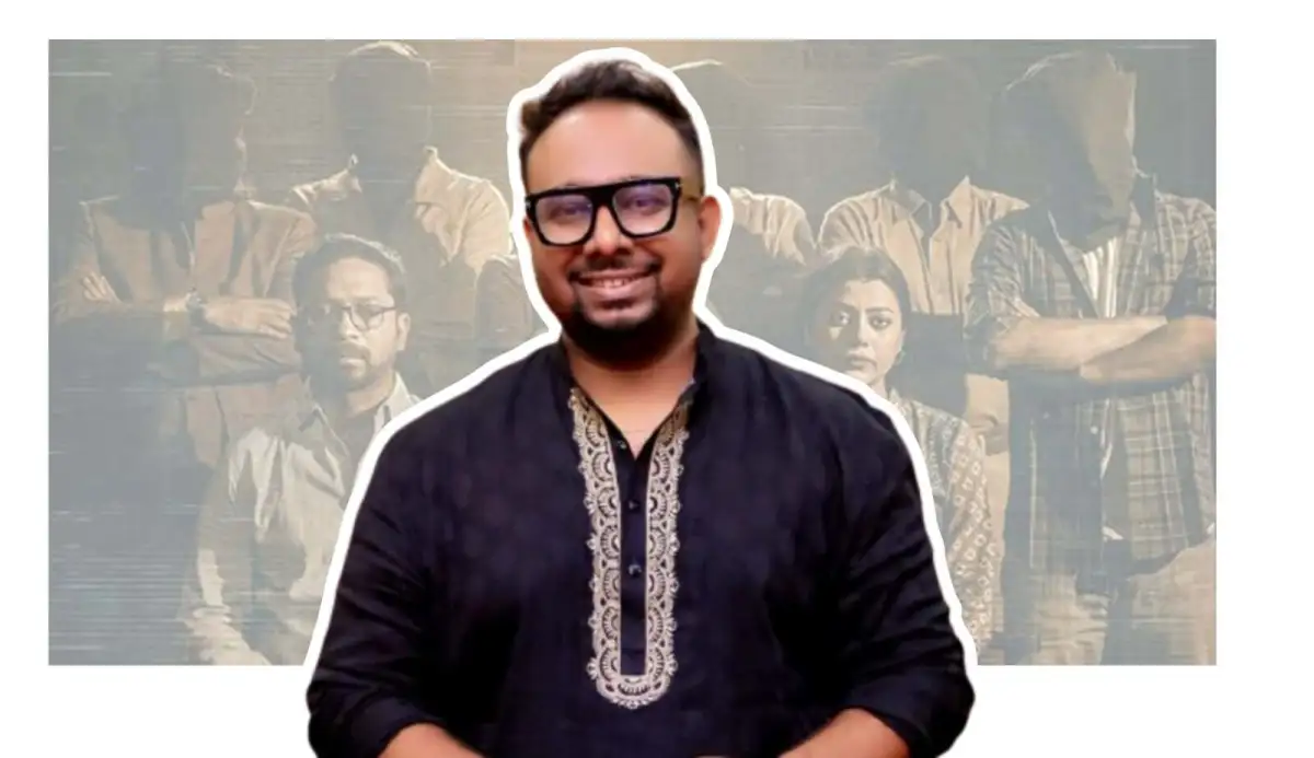 রাফী ও তার সহকর্মীরা একটি সংবাদ সম্মেলনে উপস্থিত. Channel i News - চ্যানেল আই নিউজ