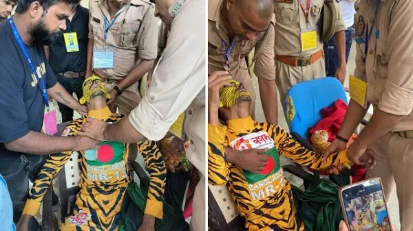 জনপ্রিয় নেতা ও কর্মীরা আহত ব্যক্তির চিকিৎসা করছেন।. Channel i News - চ্যানেল আই নিউজ