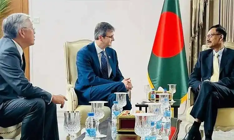 বাংলাদেশ ও যুক্তরাষ্ট্রের প্রতিনিধিদের বৈঠক, আলোচনা ও সম্পর্ক উন্নয়ন. Channel i News - চ্যানেল আই নিউজ