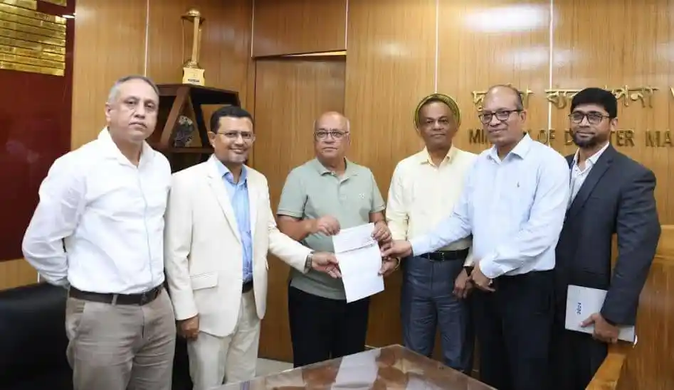 ইনসেপ্টার কর্মকর্তারা বন্যার্তদের জন্য একদিনের বেতন প্রদান করছেন. Channel i News - চ্যানেল আই নিউজ