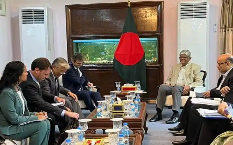 বাংলাদেশ-যুক্তরাষ্ট্রের প্রতিনিধিদের বৈঠক. Channel i News - চ্যানেল আই নিউজ
