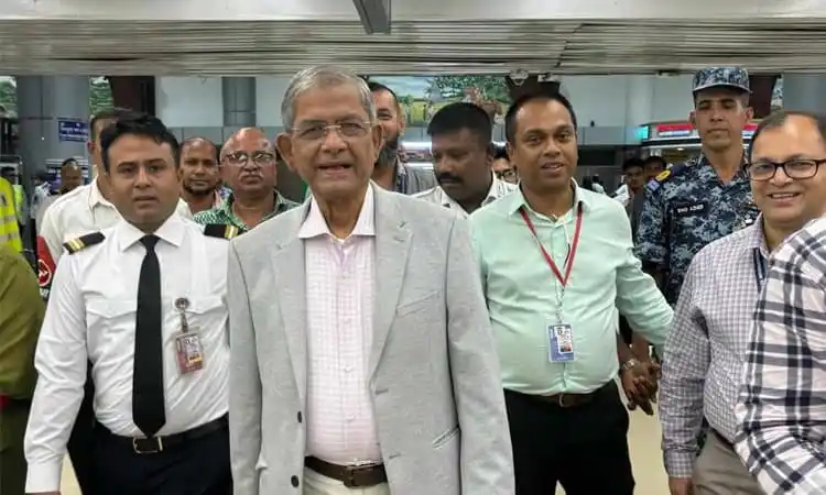 সিঙ্গাপুর যাচ্ছেন মির্জা ফখরুল, সঙ্গে নিরাপত্তা ও কর্মকর্তারা. Channel i News - চ্যানেল আই নিউজ