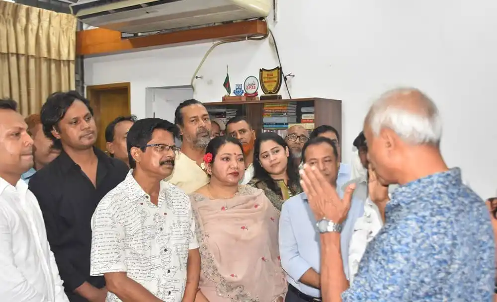 শিল্পকলায় শিল্পী ও কর্মকর্তাদের মধ্যে নিয়ম-নীতি নিয়ে আলোচনা. Channel i News - চ্যানেল আই নিউজ
