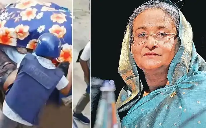 শেখ হাসিনার বিরুদ্ধে গণহত্যার অভিযোগের ছবি, ভ্যানগাড়িতে লাশ পোড়ানো. Channel i News - চ্যানেল আই নিউজ