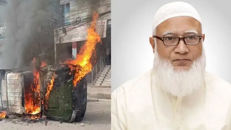 সেনাবাহিনী-পুলিশের গাড়িতে আগুনের দৃশ্য, বাংলাদেশে চলমান পরিস্থিতি. Channel i News - চ্যানেল আই নিউজ