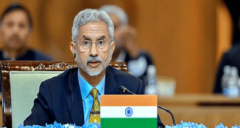এস জয়শঙ্কর ভারতের পররাষ্ট্র মন্ত্রী, বক্তৃতা দিচ্ছেন. Channel i News - চ্যানেল আই নিউজ