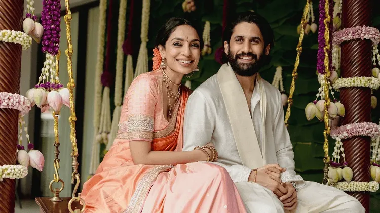 নাগা-শোভিতা বিয়ের পিঁড়িতে বসছেন, খুশি ও আনন্দের মুহূর্ত. Channel i News - চ্যানেল আই নিউজ