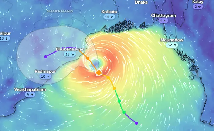 ঘূর্ণিঝড় ডানা বাংলাদেশের উপকূলে কাছাকাছি অবস্থান করছে. Channel i News - চ্যানেল আই নিউজ