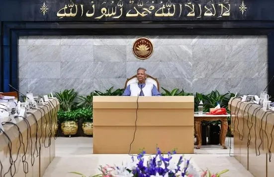 প্রধানমন্ত্রী শেখ হাসিনা জাতীয় সংসদে ভাষণ দিচ্ছেন।. Channel i News - চ্যানেল আই নিউজ