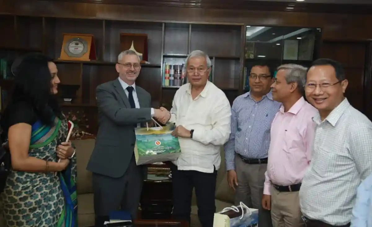 উপদেষ্টা সুপ্রদীপ চাকমার সঙ্গে ইউরোপীয় ইউনিয়নের প্রতিনিধি দলের সাক্ষাত. Channel i News - চ্যানেল আই নিউজ