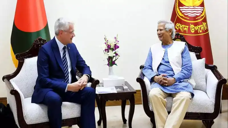 বাংলাদেশের সংস্কারে আগ্রহী ফিনল্যান্ডের প্রতিনিধি ও বাংলাদেশের প্রধানমন্ত্রী. Channel i News - চ্যানেল আই নিউজ
