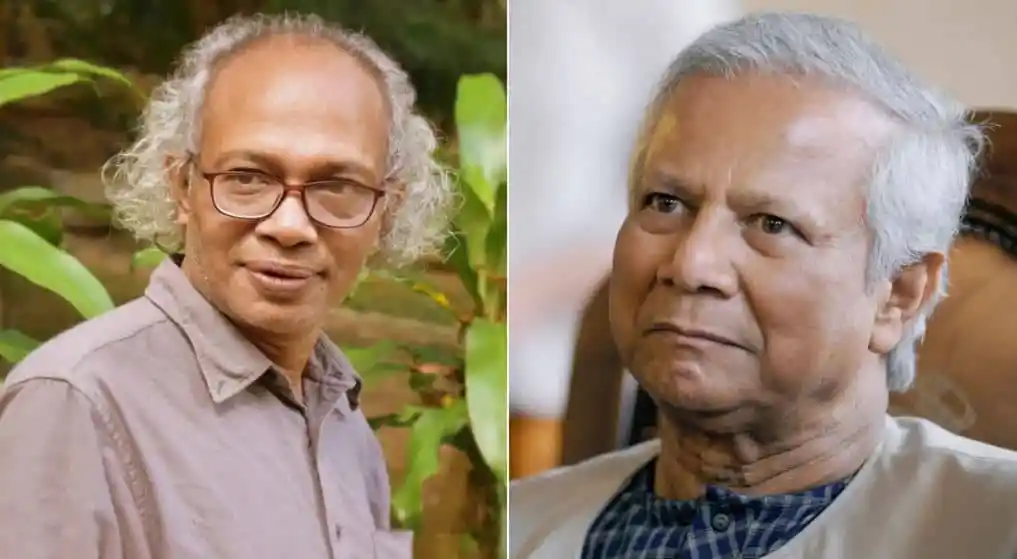 প্রখ্যাত ব্যক্তিত্বের দুটি ছবি, একে অন্যের পাশে।. Channel i News - চ্যানেল আই নিউজ