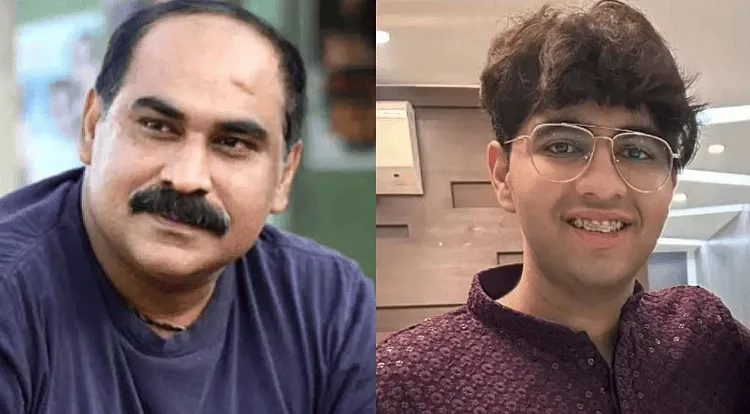 দুই পুরুষের ছবি, একজনের চেহারা পরিচিত, অন্যজন তরুণ, হাস্যোজ্জ্বল।. Channel i News - চ্যানেল আই নিউজ