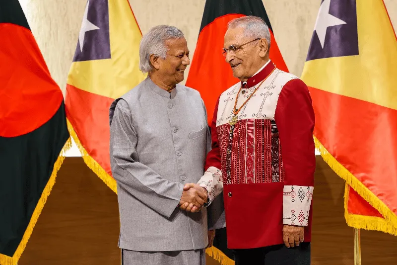 বাংলাদেশের মানুষ পরিশ্রমী, সৃজনশীল ও সফল: পূর্ব তিমুরের প্রেসিডেন্টের সাথে সাক্ষাৎ. Channel i News - চ্যানেল আই নিউজ